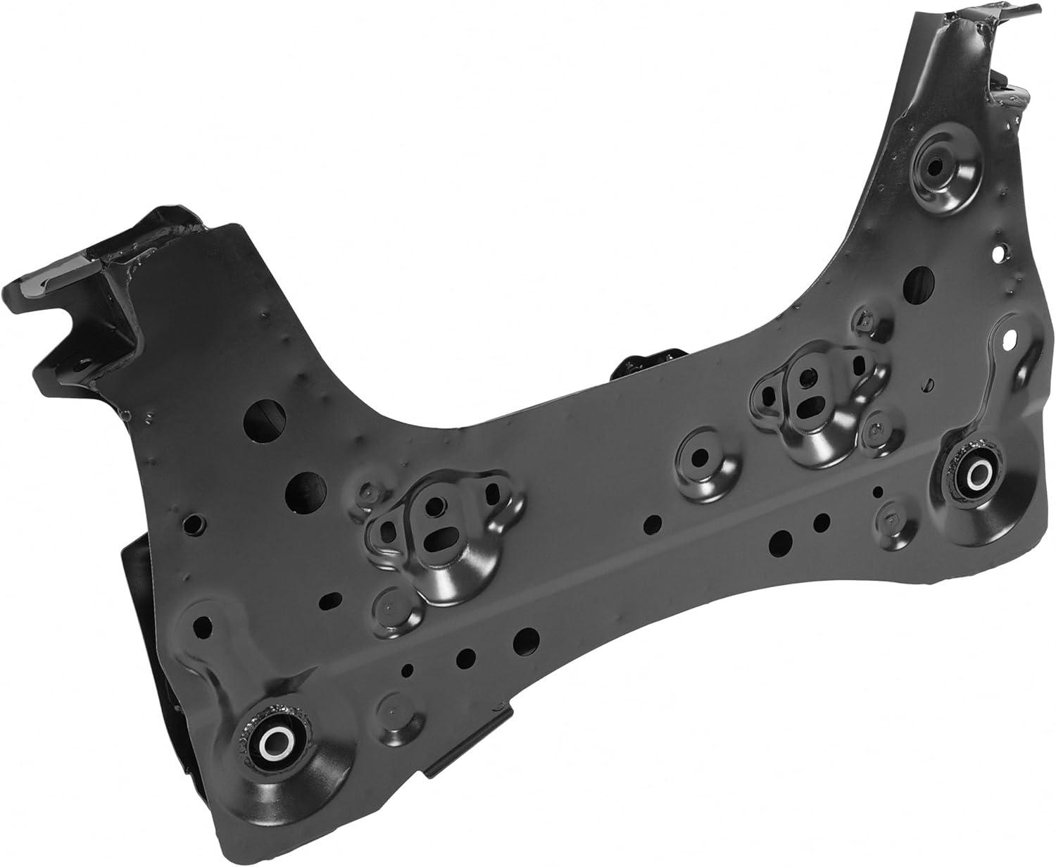 ALMULOO Front Crossmember Compatible with 2015 2016 2017 2018 2019 Nissan Sentra Nissan Sentra with 1.8 engine (Front,Lower) Replacement for 54400-4AF2B 54400-4AT0A Black Steel