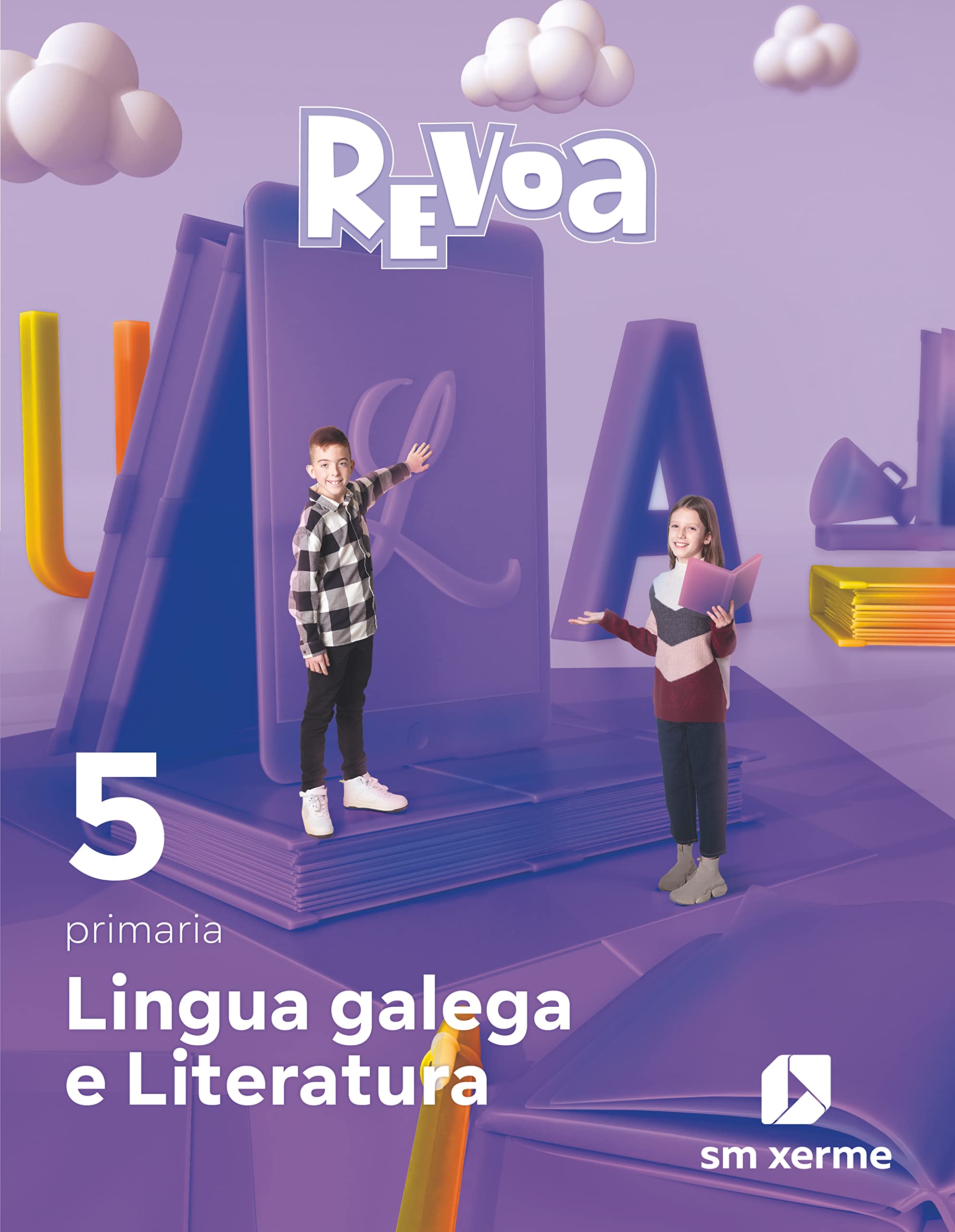 Lingua galega e Literatura. 5 Primaria. Revoa - 9788498548709