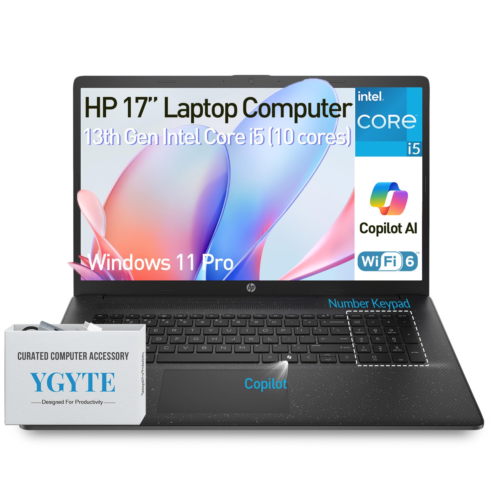 Amazon.com: HP 17 Laptop Computer, 17.3 inch FHD IPS Large Screen
