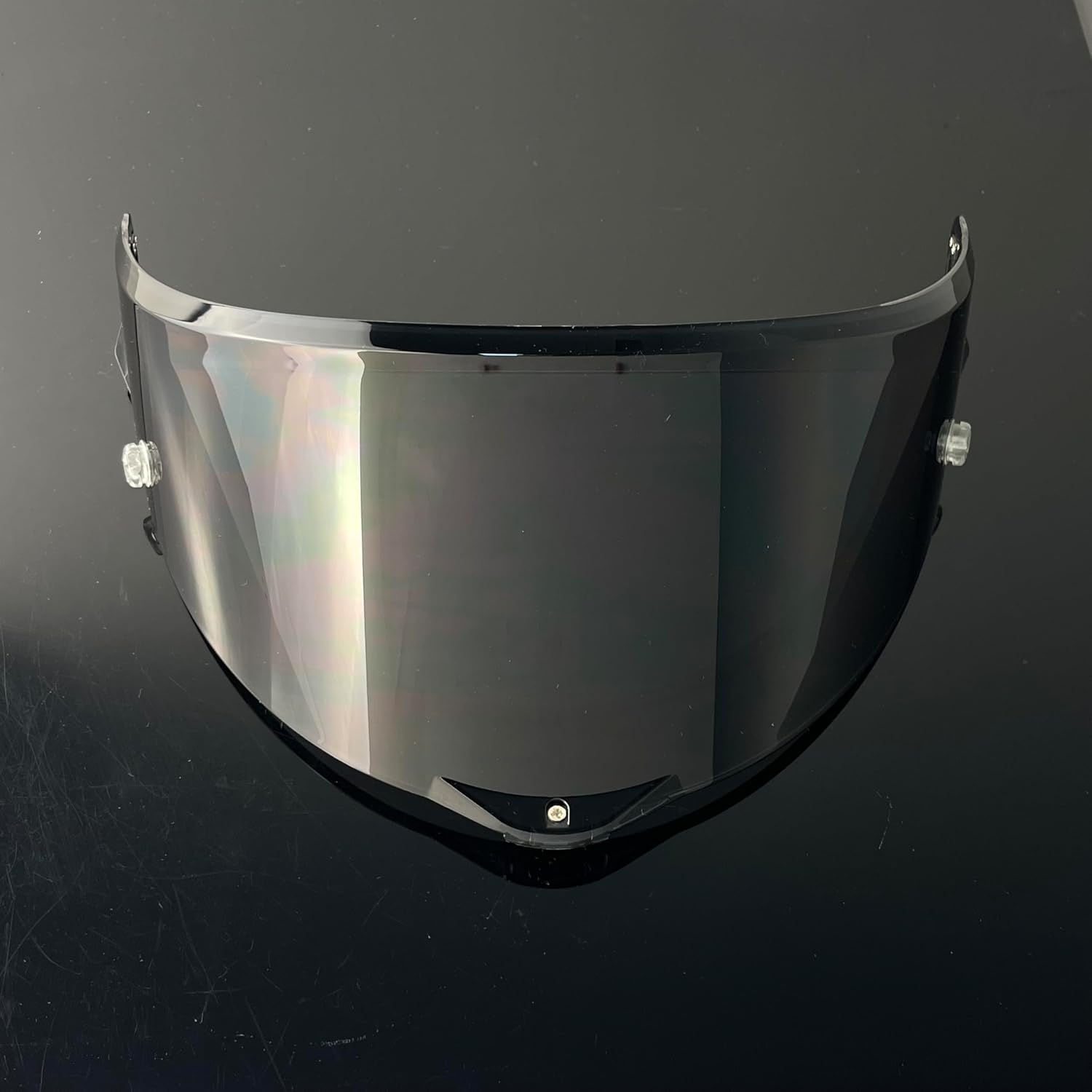 Race 3 Replacement Helmet Visor For Pista GPRR.Motorcycle Helmet Shield Compatible with Pista GPRR/Pista GPR/Corsa R(Deep Black)