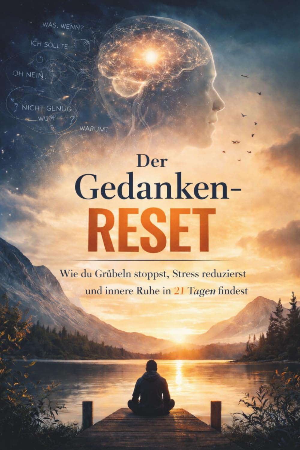 Der Gedanken-Reset: Wie du Grübeln stoppst, Stress reduzierst und innere Ruhe in 21 Tagen findest: Ein praktisches System für mentale Klarheit und emotionale Stärke