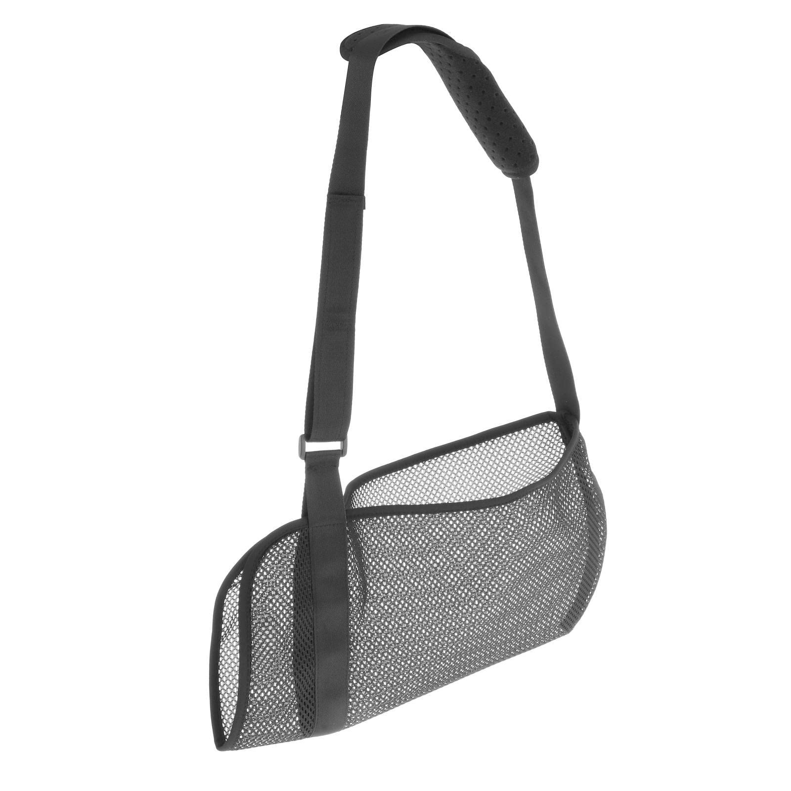 Eslinga de malla para el hombro, ajustable, ligera, cómoda, para el hombro, para inmovilizar el brazo, transpirable, estabilizador del hombro derecho izquierdo, soporte para brazo lesionado,