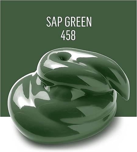 Vista 105 de FolkArt 462 - Pintura acrílica en varios colores (2 oz), color sombra quemada (Burnt Umber)