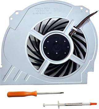 Internal CPU Cooling Fan Replacement Part Compatible with Sony ps4 PlayStation 4 pro CUH-7 CUH-7000 Cuh-7000Bb01 CUH-7115B CUH-7215B 7000-7500 G95C12MS1CJ-56J14 G95C12MS1AJ-56J14 Series