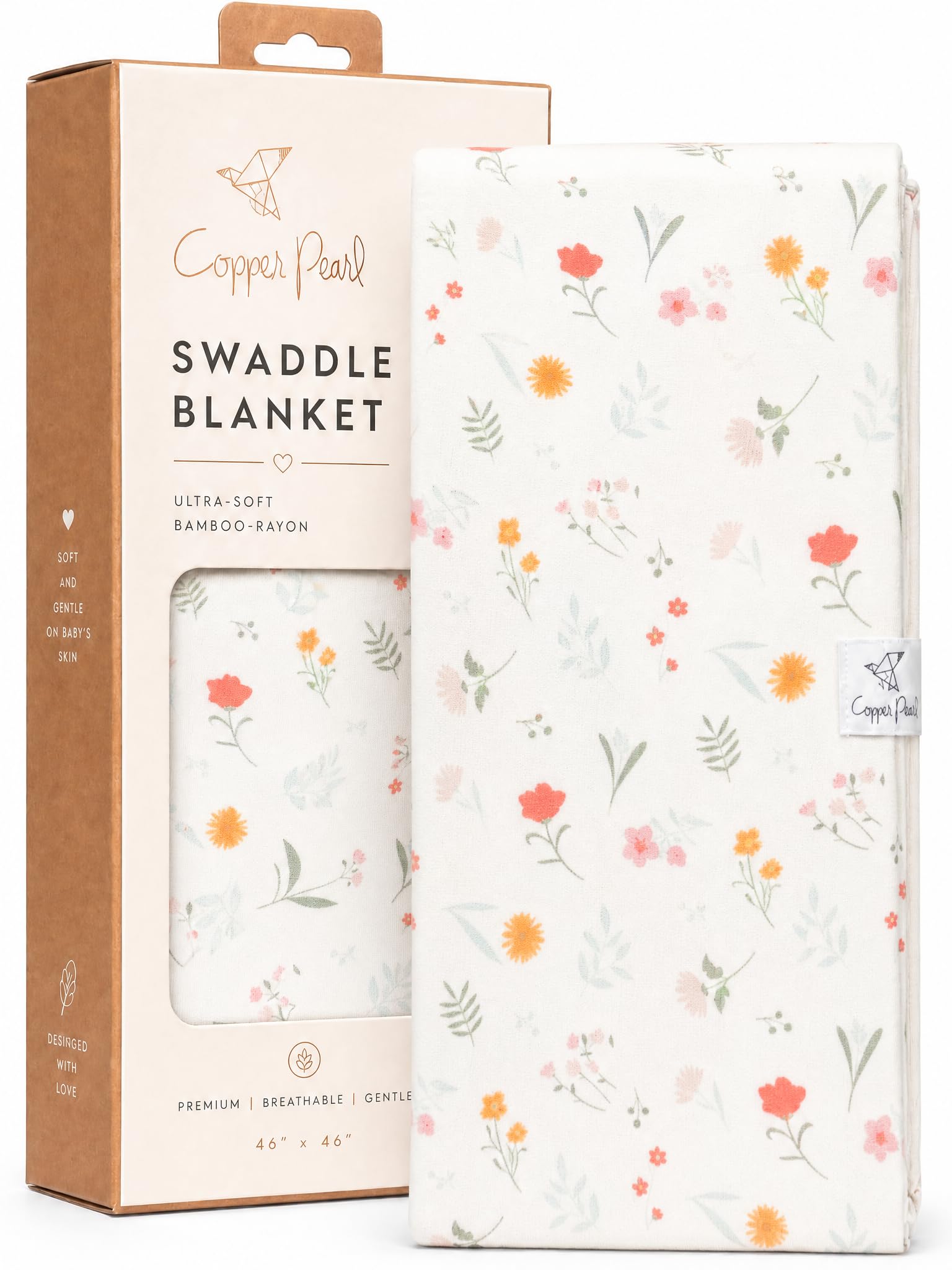 Copper Pearl Mabel Swaddle