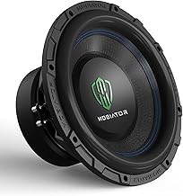 MOBIATOR-12 2000W Max Power Car Subwoofer, 135Oz Magnet, 3 Inch Black Voice Coil, Dual Spider, 4 Ohm Heavy Gauge, Easy to Install, Black-S324 (MB-S324)