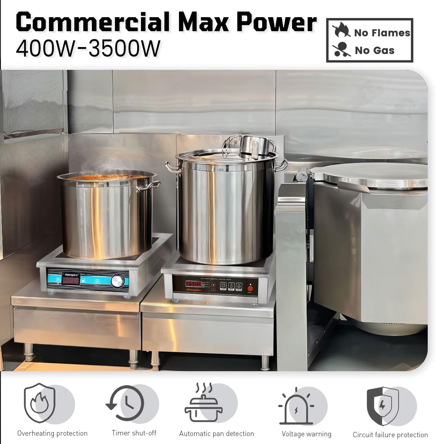 Commercial Max Power and Safety Features