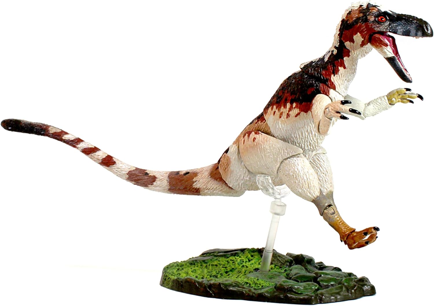 Beasts of The Mesozoic: Suskityrannus Hazelae - 1/18th Scale T-Rex Dinosaur Action Figure - 8" Articulated Collectible Miniature, Detailed Base