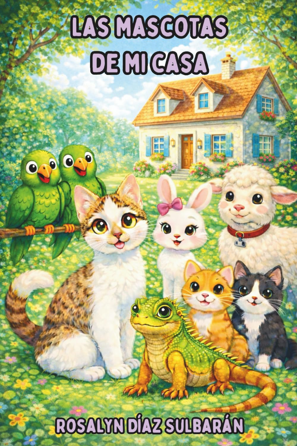 Las mascotas de mi casa: Historias sobre animales, amistad y valores que encantará a tus niños
