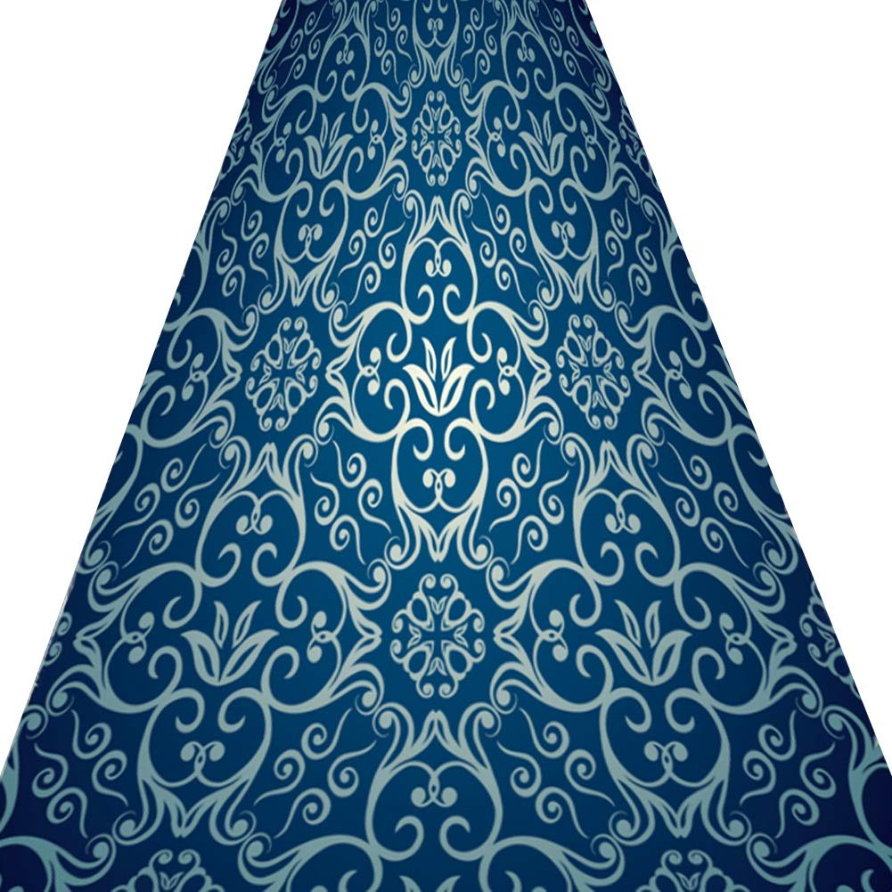 Alfombra de pasillo azul de estilo nórdico para dar la bienvenida a tu hogar
