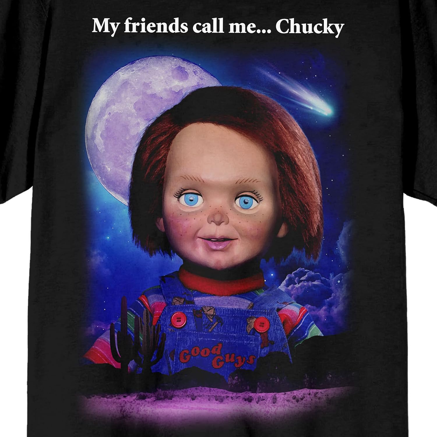 Bioworld Chucky My Friends Call Me Chucky Women's Black T-Shirt