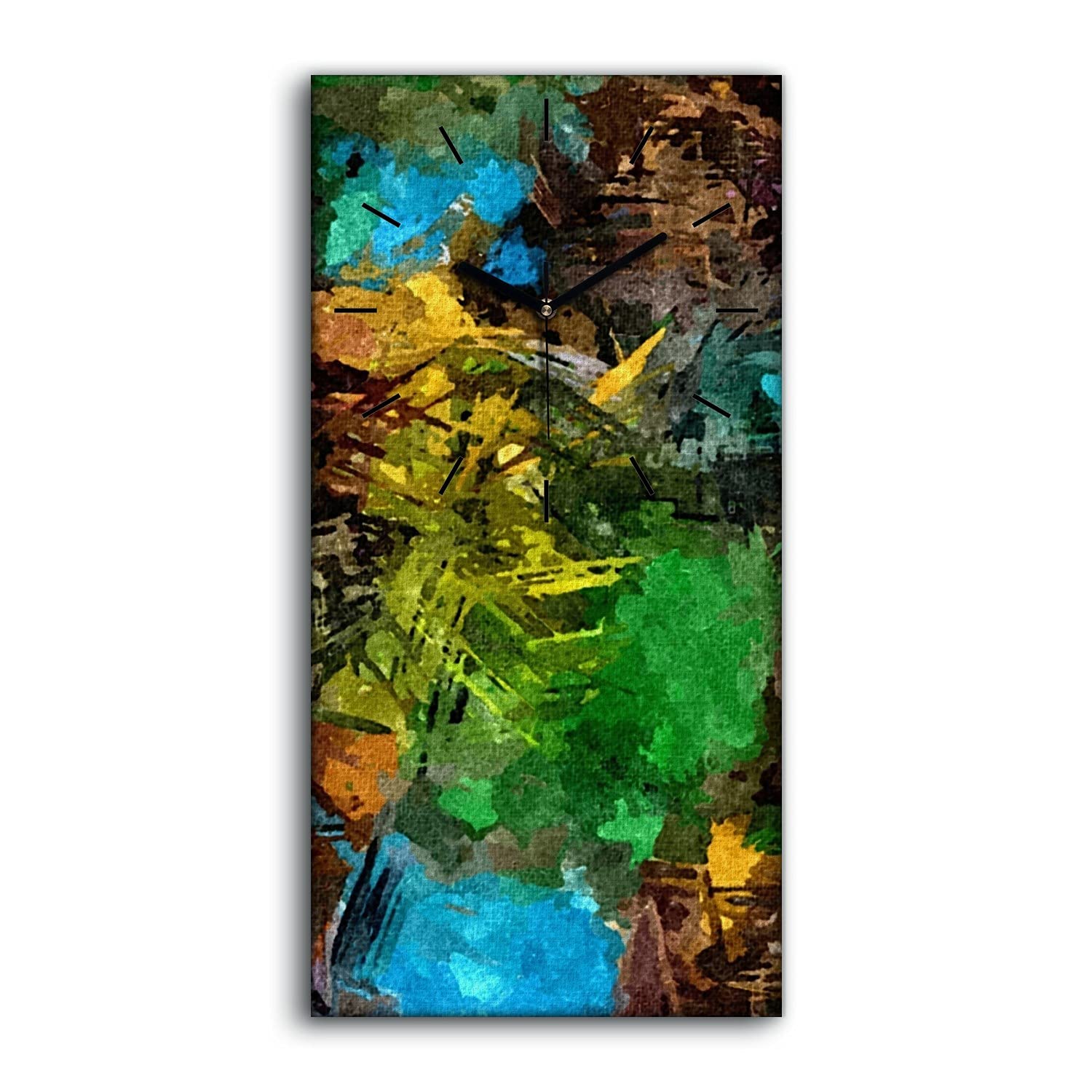 Horloge silencieuse sans tic tac 30x60cm pour dormir au calme dans la chambre