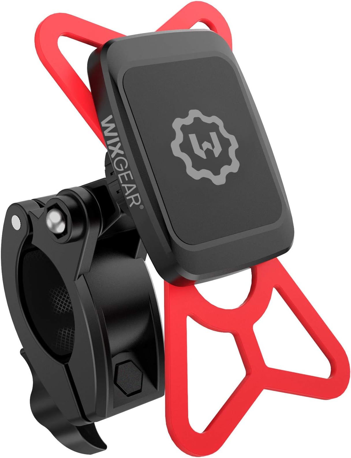 Universal Magnetic Bicycle & Motorcycle Handlebar Phone Holder for Cell Phones and GPS with Fast Swift-Snap Technology,