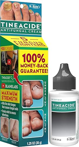 Miniatura 1 de Dr. Blaine's Tineacide Crema Antifúngica 1.25 oz. (Cantidad de 3)