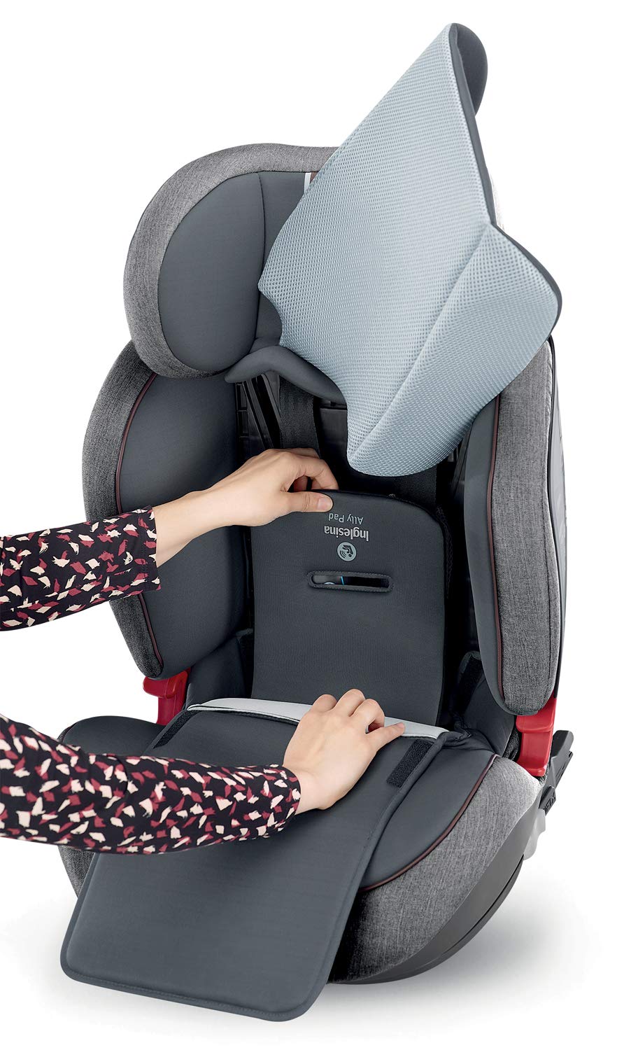 Inglesina Ally Pad, Dispositivo Anti-Abbandono, Compatibile iOS e Android, Sicurezza Auto, Adatto a Seggiolini e Culle