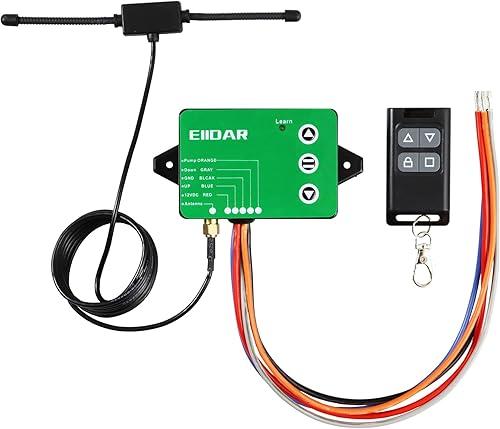 EIIDAR Controlador de remolque de descarga inalámbrico Control remoto inalámbrico para controlador de remolque hidráulico de 3 cables4 hilos