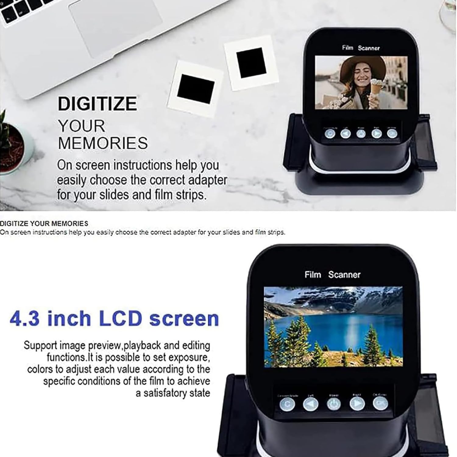 Escáner Película,Escáner Diapositivas,Película Digital,Convertidor Película Formato Digital,para Convertir Formatos Medios,Películas,Microfichas,Negativos Y Diapositivas Formato Digital