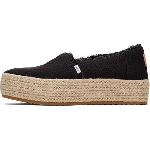 Toms Women's Valencia Platform Espadrille Sneakers Loafer Flat