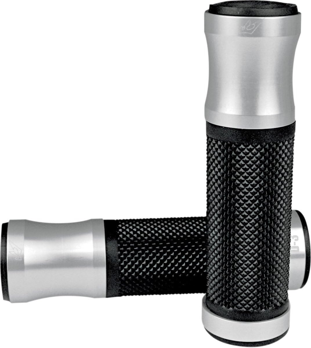 Driven Racing D-3 Grips Kit (7/8") (Silver/Black)