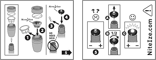 Miniatura 2 de Nite Ize LED Upgrade Combo II Compatible con AA Mini Maglite - 2 unidades (paquete de 2)