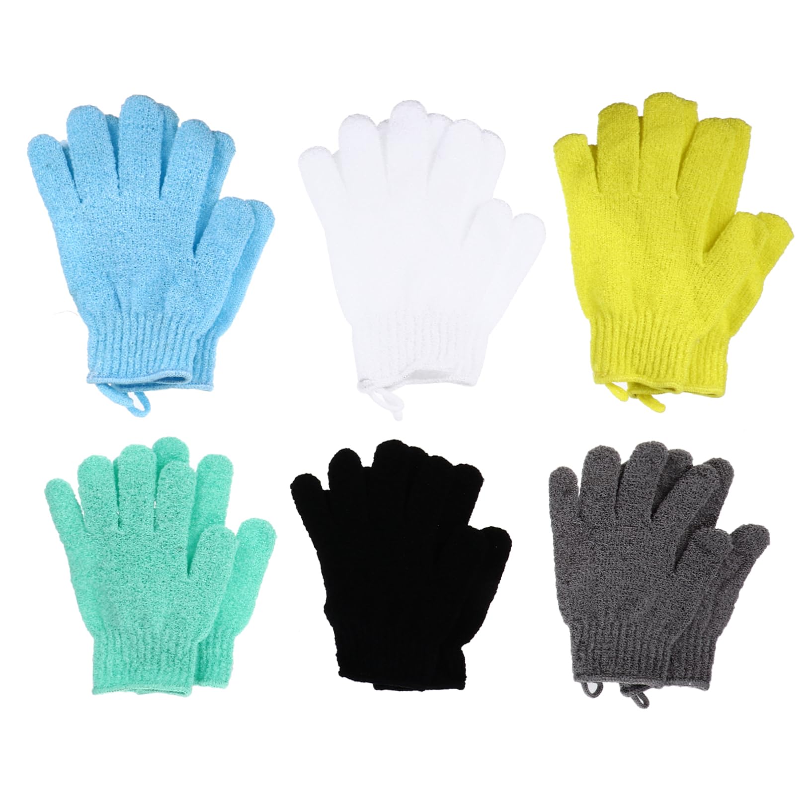 minkissy guantes de baño para hombre, guantes de baño para hombres, guantes exfoliantes de spa, guantes de de poliéster, guantes de exfoliantes, guantes de baño, guantes de masaje