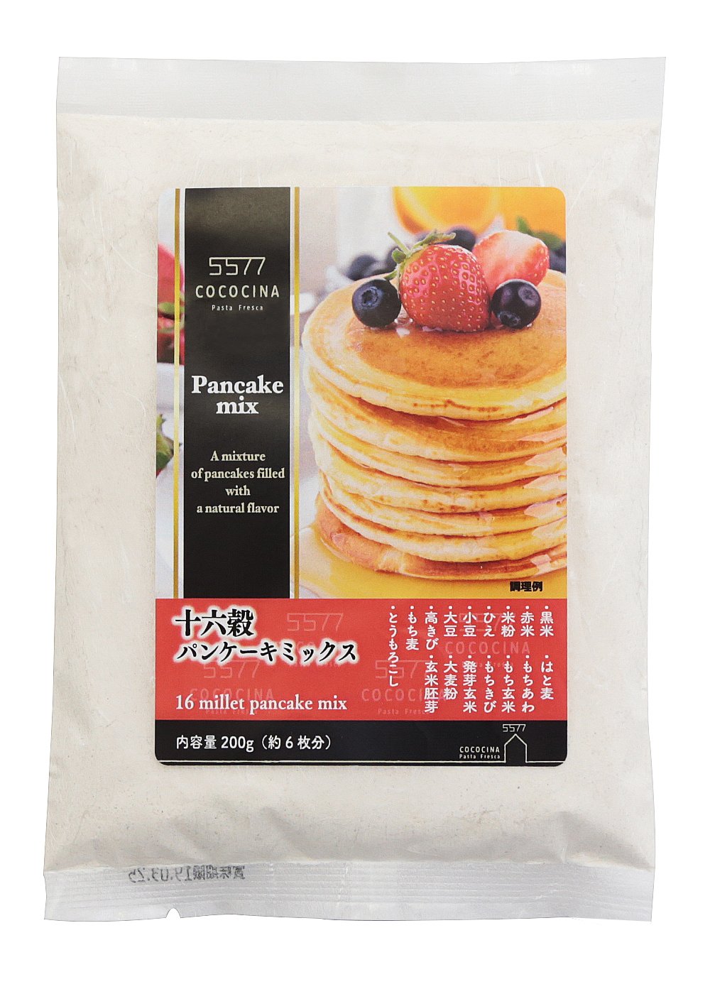 Amazon | 5577 COCOCINA 十六穀 パンケーキミックス 200g×2袋