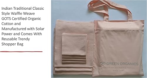 Miniatura 5 de Juego de toallas de baño de algodón orgánico con certificación GOTS, rubor perlado, súper absorbente y de secado rápido, sin suavizantes, respetuoso