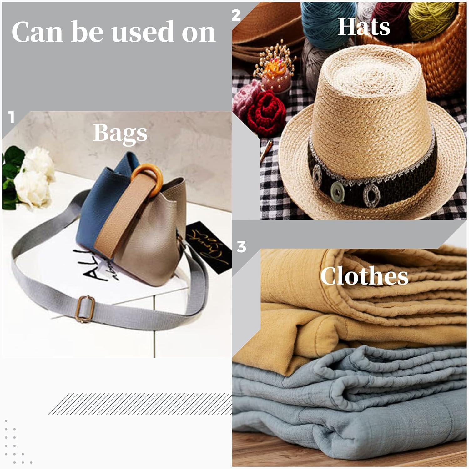 15 Yard Soft Cloth Sewing Snap Trim - Snap Button Tape Press Stud Fastener for DIY Accessories (Black, White)