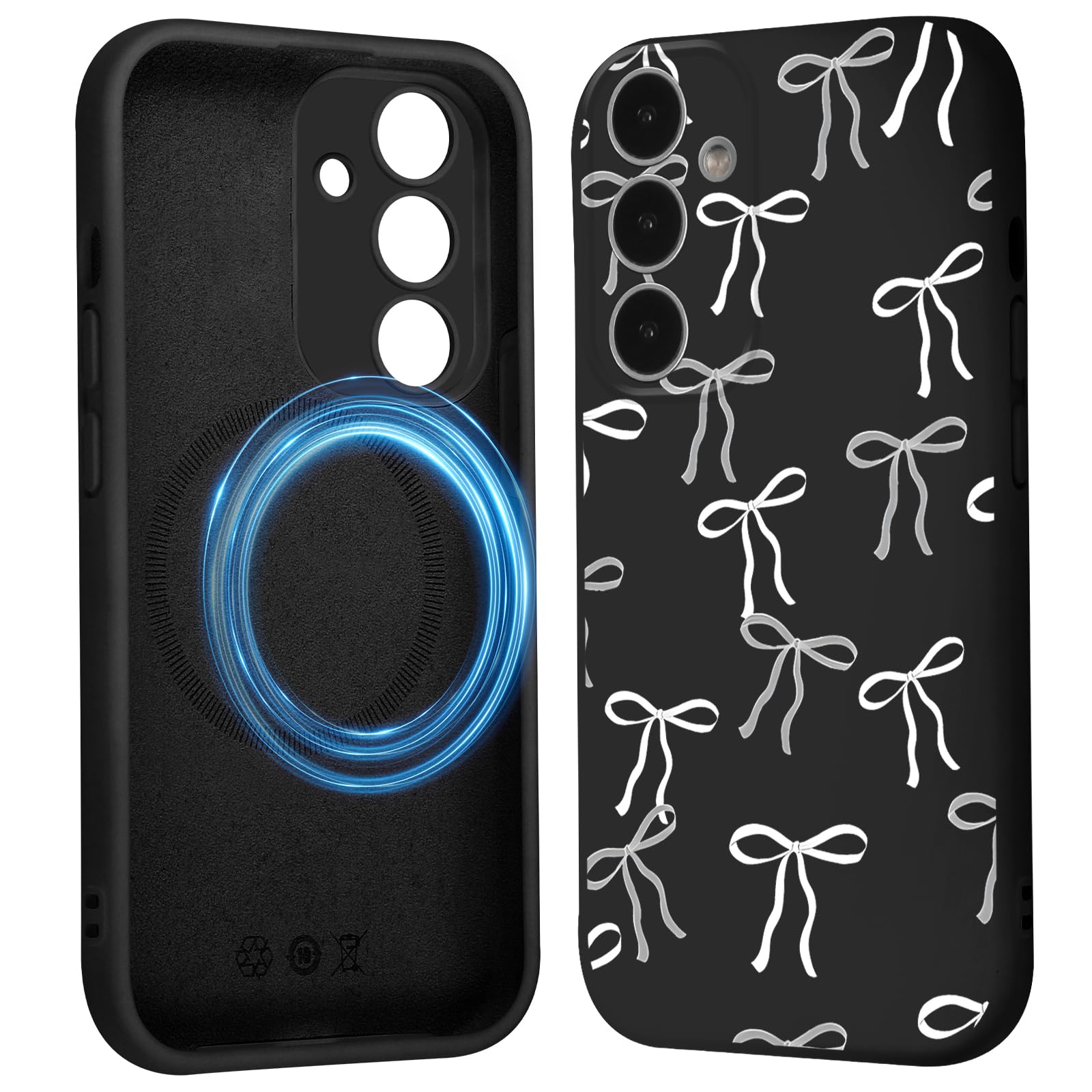 Coque antichoc Samsung S24 magnétique silicone souple esthétique - 8