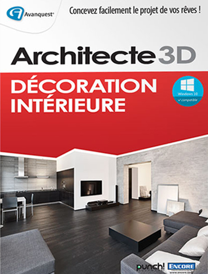 Architecte 3D Déco Intérieure 2016 (V18) - Version française [Téléchargement]