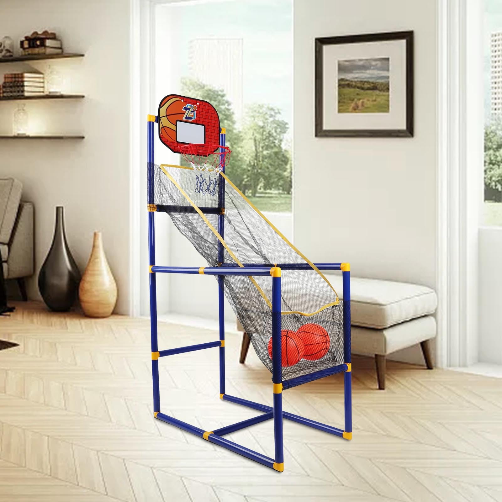 Canestro Da Basket Indoor - Porta Da Calcio Per Bambini | Home Basket