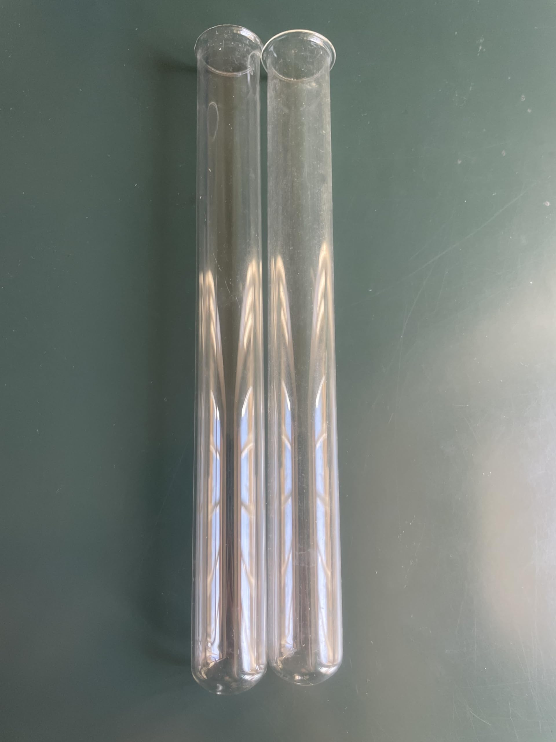 Provettone in vetro h.22cm diametro 3 cm confezione da 5 pezzi