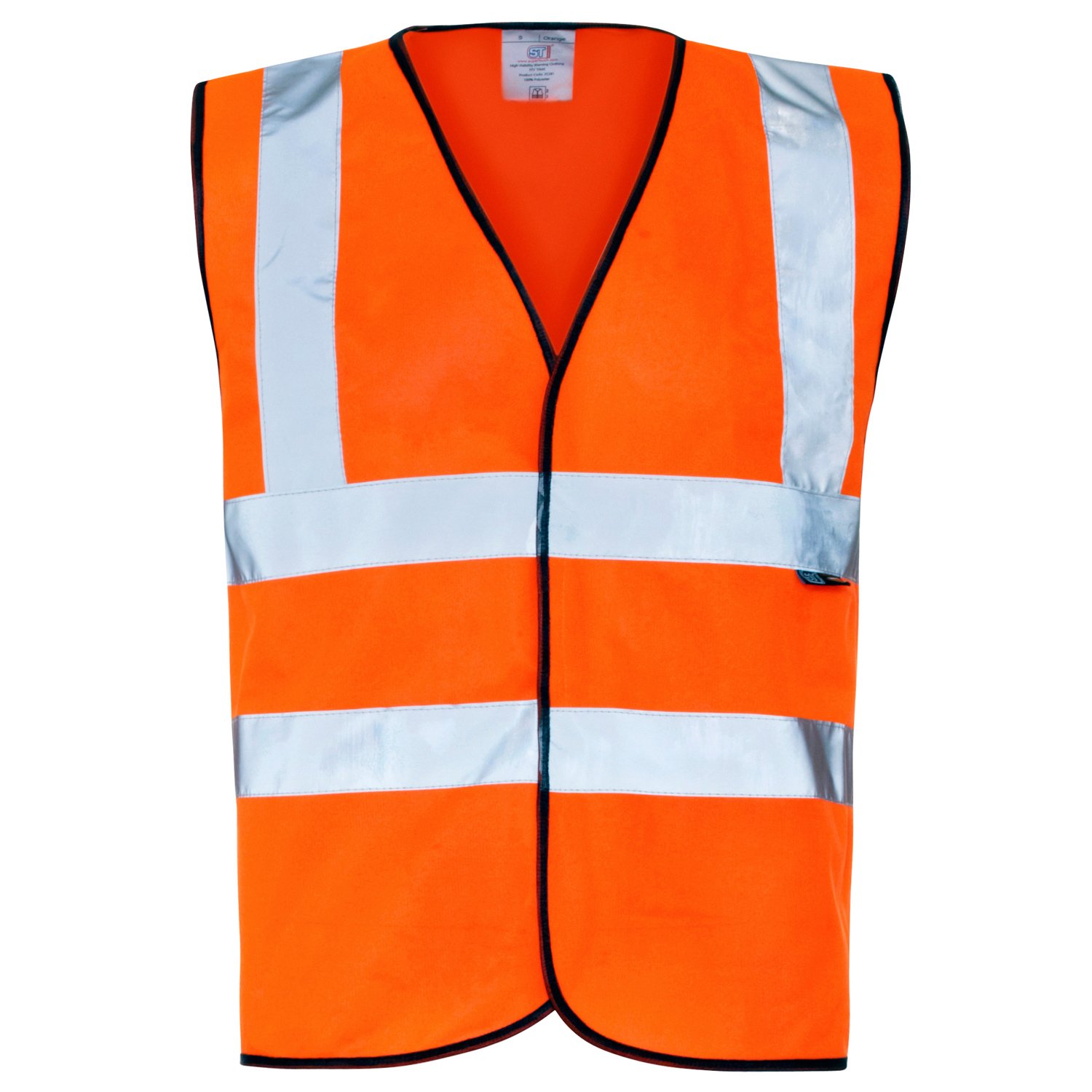 Supertouch 35282 GO/RT HI-VIS Vest - Orange - Medium