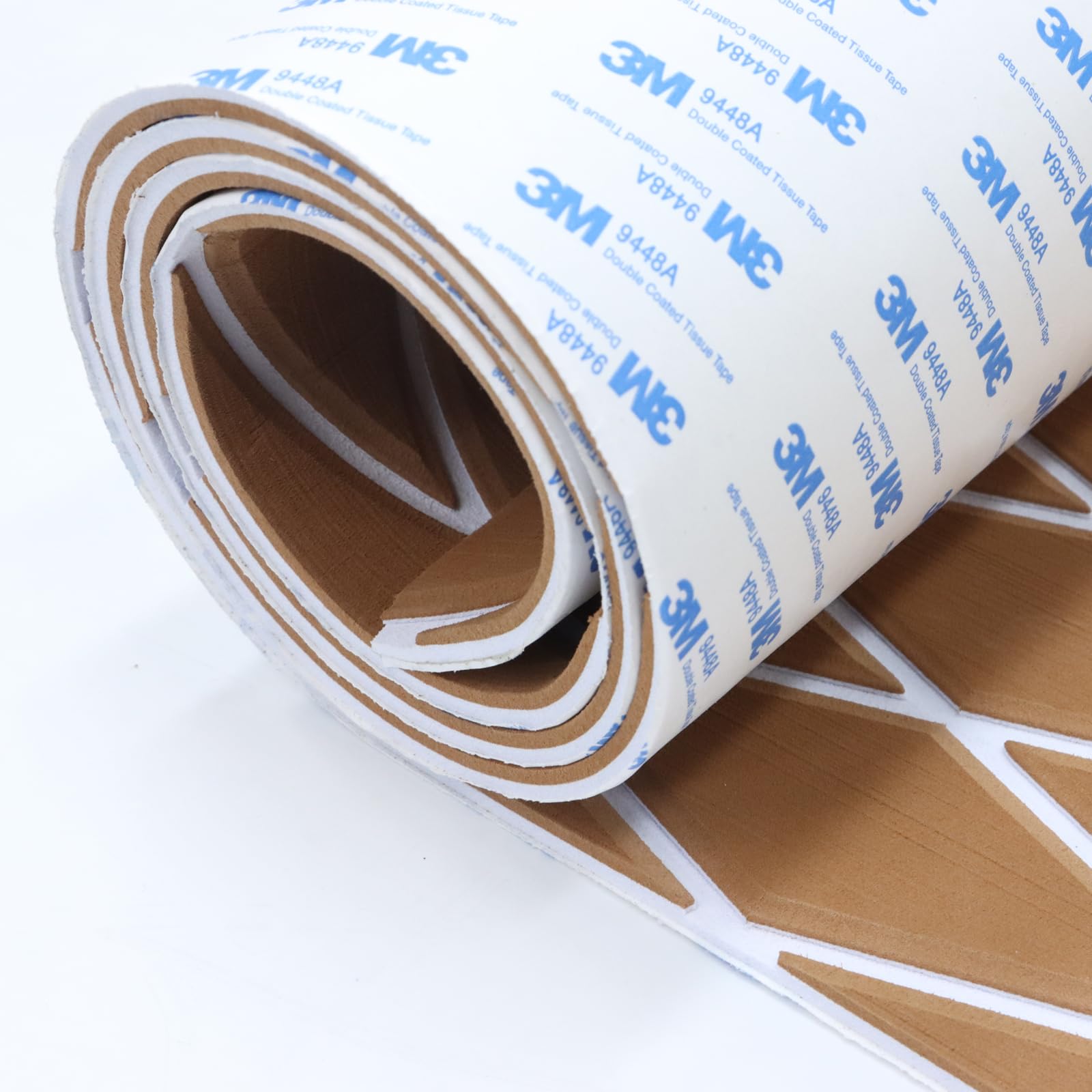 HXBYX EVA Foam Boat Flooring with 3M Adhesive Backing 6mm Thick Diamond Sea Deck Boat Carpet Marine Non-Slip Self-Adhesive Flooring Sheet for Kayak