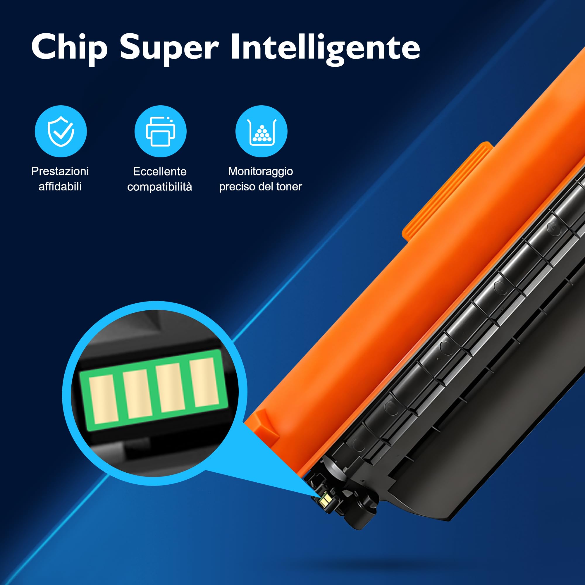 135X Toner Compatibili con HP W1350X 135A 1350A (Con Chip, 2 Nere) | Compatibili con HP LaserJet M209 M209dw M234 M234dw M234sdn M234sdw; Non per HP+ con la 'e' finale; Fino a 2.400 Pagine
