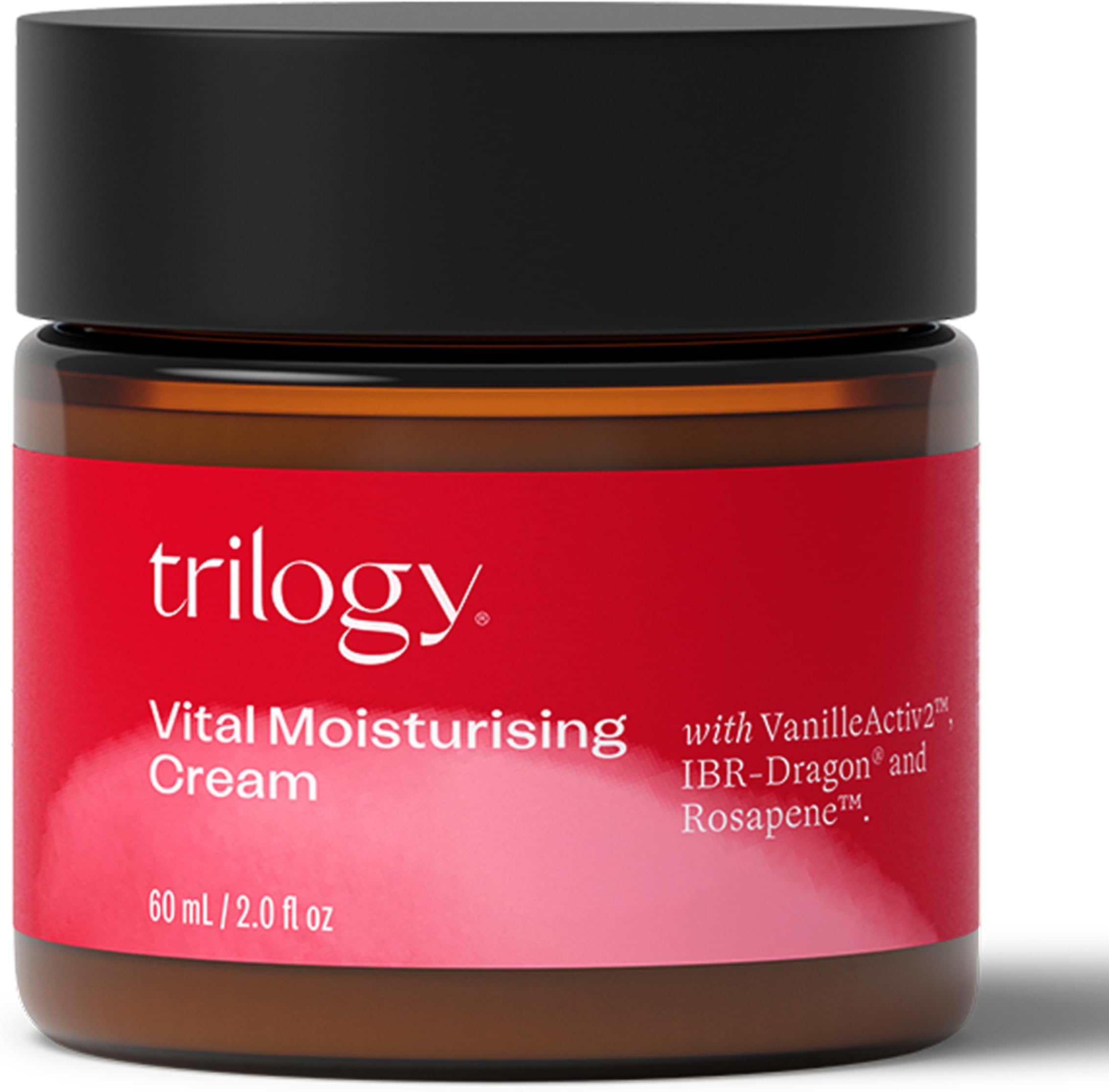 Vital Moisturising Cream, Enhanced Formula with Rosapene, VanilleActiv2 & IBR-Dragon, 2.0 fl oz