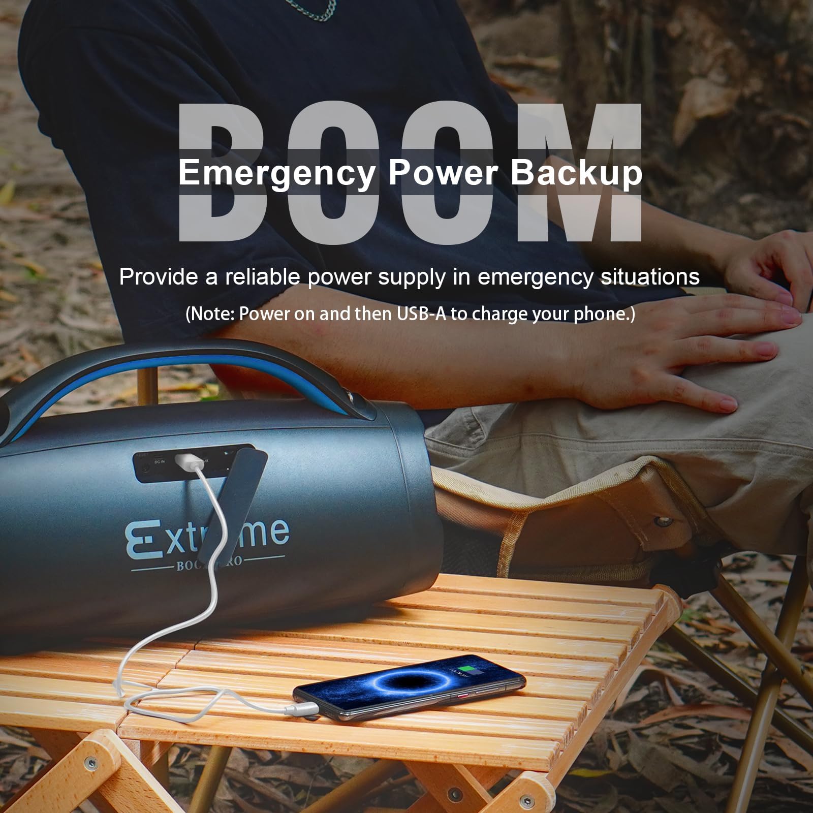 Amazon | DOSS Extreme Boom Pro Bluetoothスピーカー ワイヤレス 100W