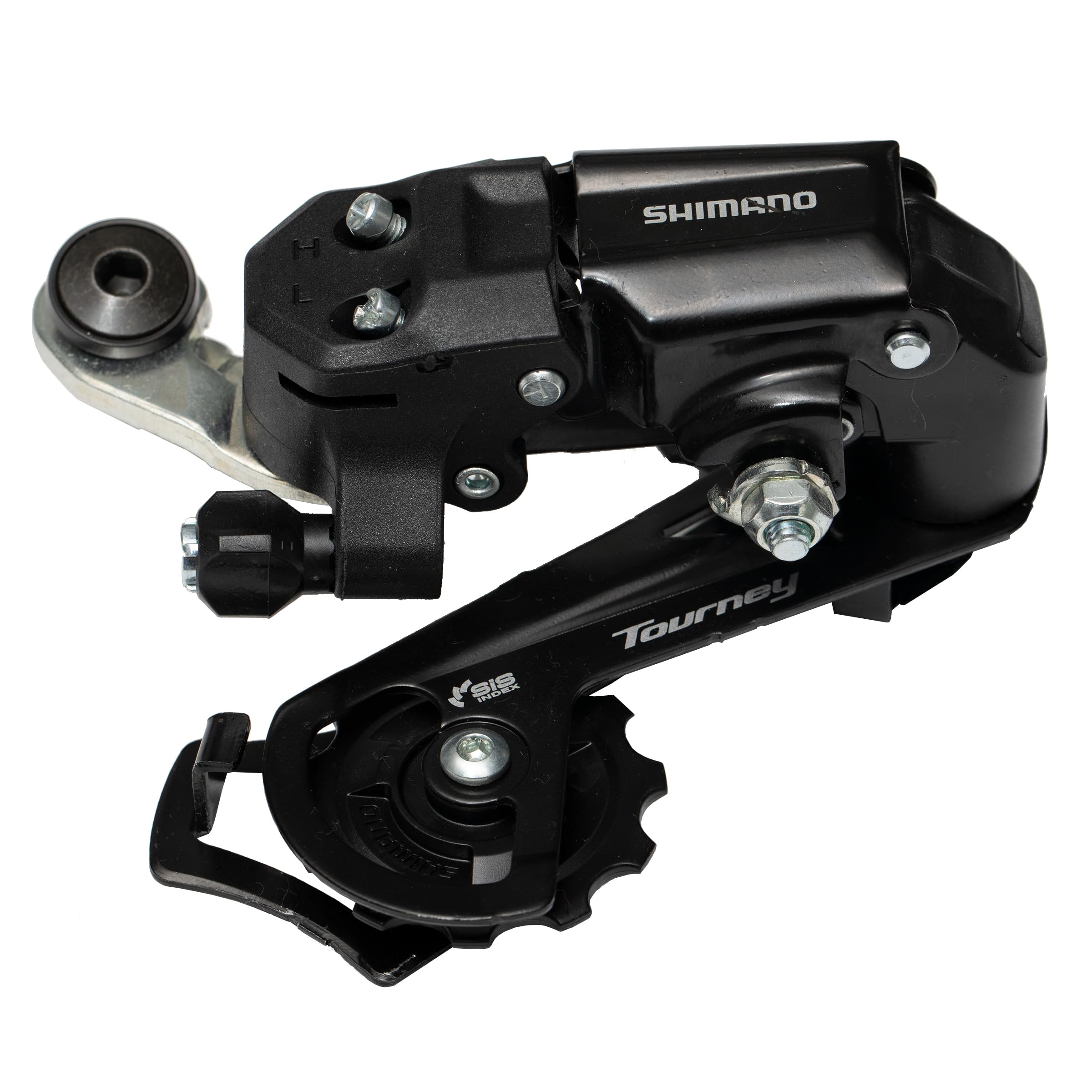 DR.BIKE Deragliatore a 7 marce, montaggio diretto, puleggia nera, gambe lunghe
