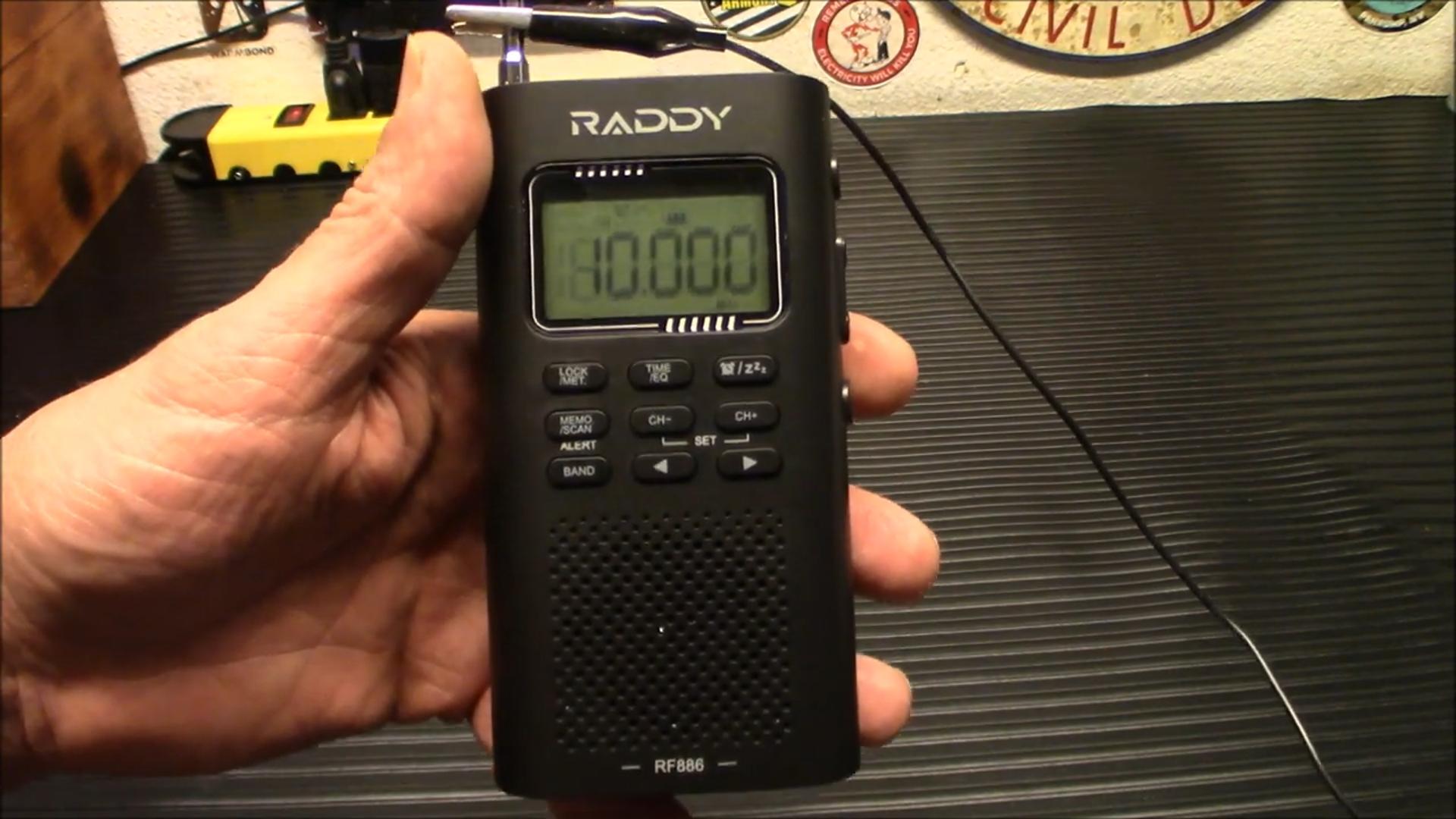Amazon.com: Raddy RF886 Portable Shortwave Radio AM/FM/SW/VHF/WB