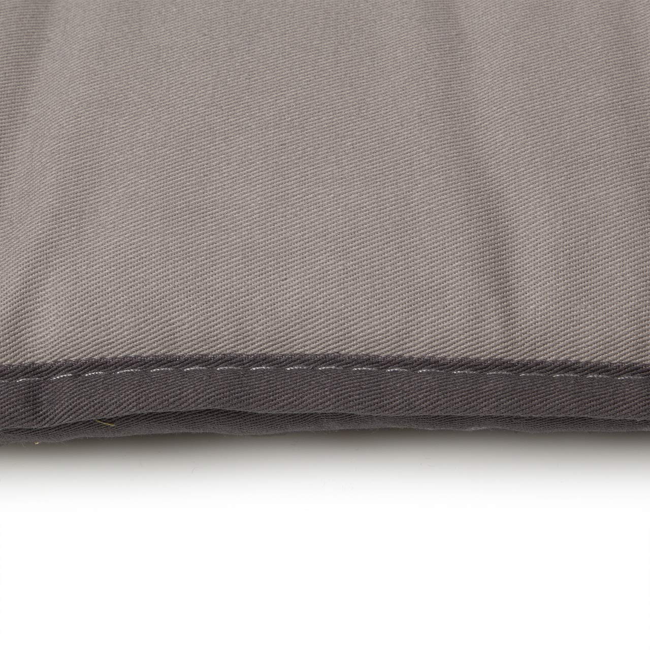 Wallace & Jones | Wendedecke pflegeleicht waschbar bis 95°C - gepolsterte Indoor/Outdoor Liegedecke für Hunde | XL - 110 x 80 cm - Hellgrau/Dunkelgrau