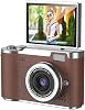 4K Digital Camera, 48 Megapixels, 180 Degree Rotatable Display, Digital Camera, Compact, Autofocus, 2.4 Inch Screen, Portable, Convenient, Retro, Pocket Camera, School Trips, Students, Beginners