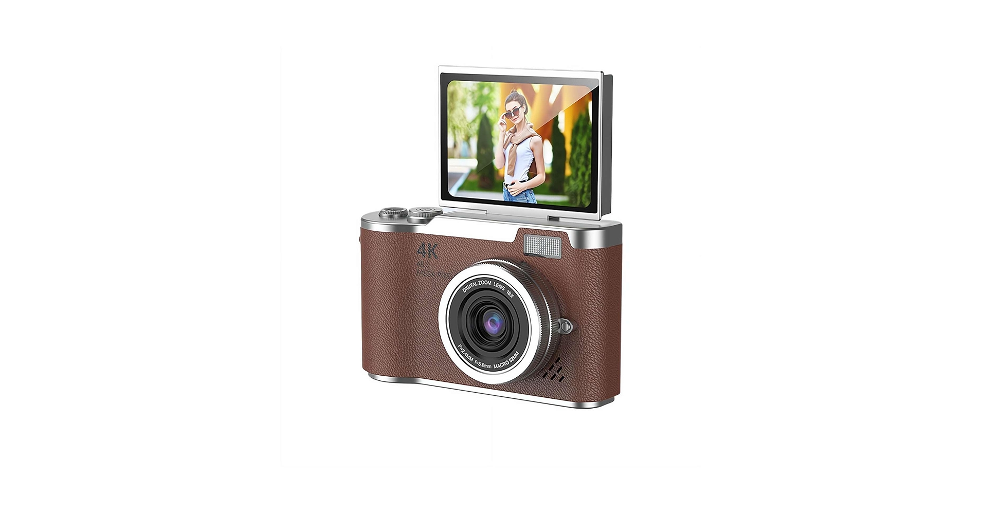 Amazon.co.jp: 4Kデジタルカメラ 4800万画素 180度回転可能