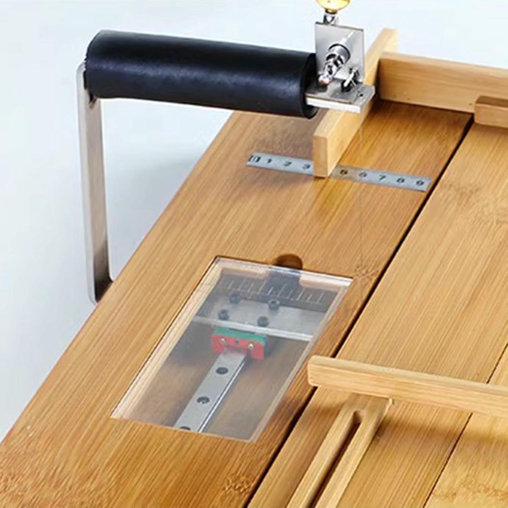 Molde ajustable para cortar pan de jabón con cortador de alambre y escala de tamaño, caja de almacenamiento oculta para hacer jabón, herramienta de corte de pan