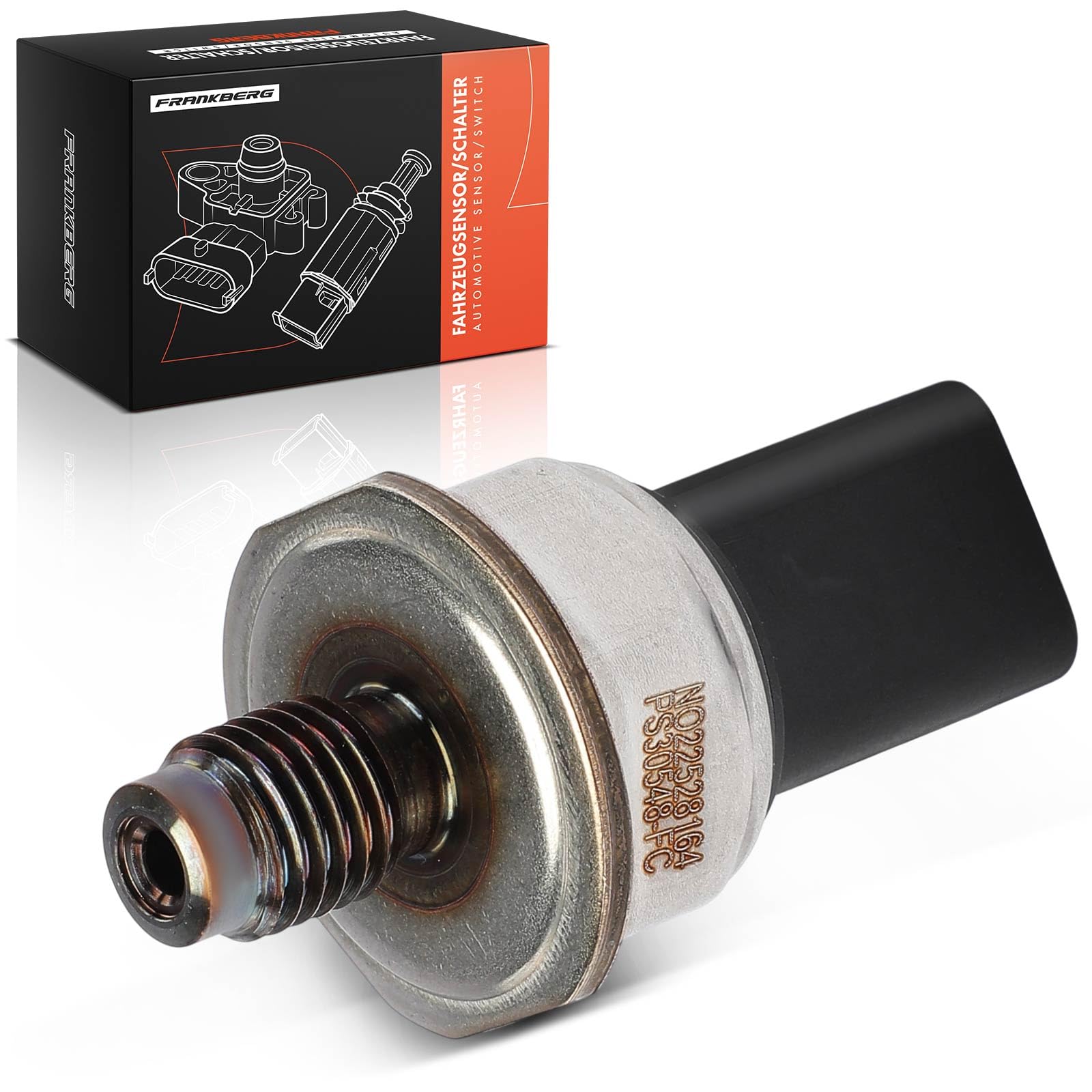 Frankberg Sensore pressione carburante PressioneregelValvola | Compatibile con Spacetourer Bus V TR.A.Veller Bus V 308 SW II L4 LC LJ LR LX C4 Picasso II 508 SW I 8E Replace# 9814383880