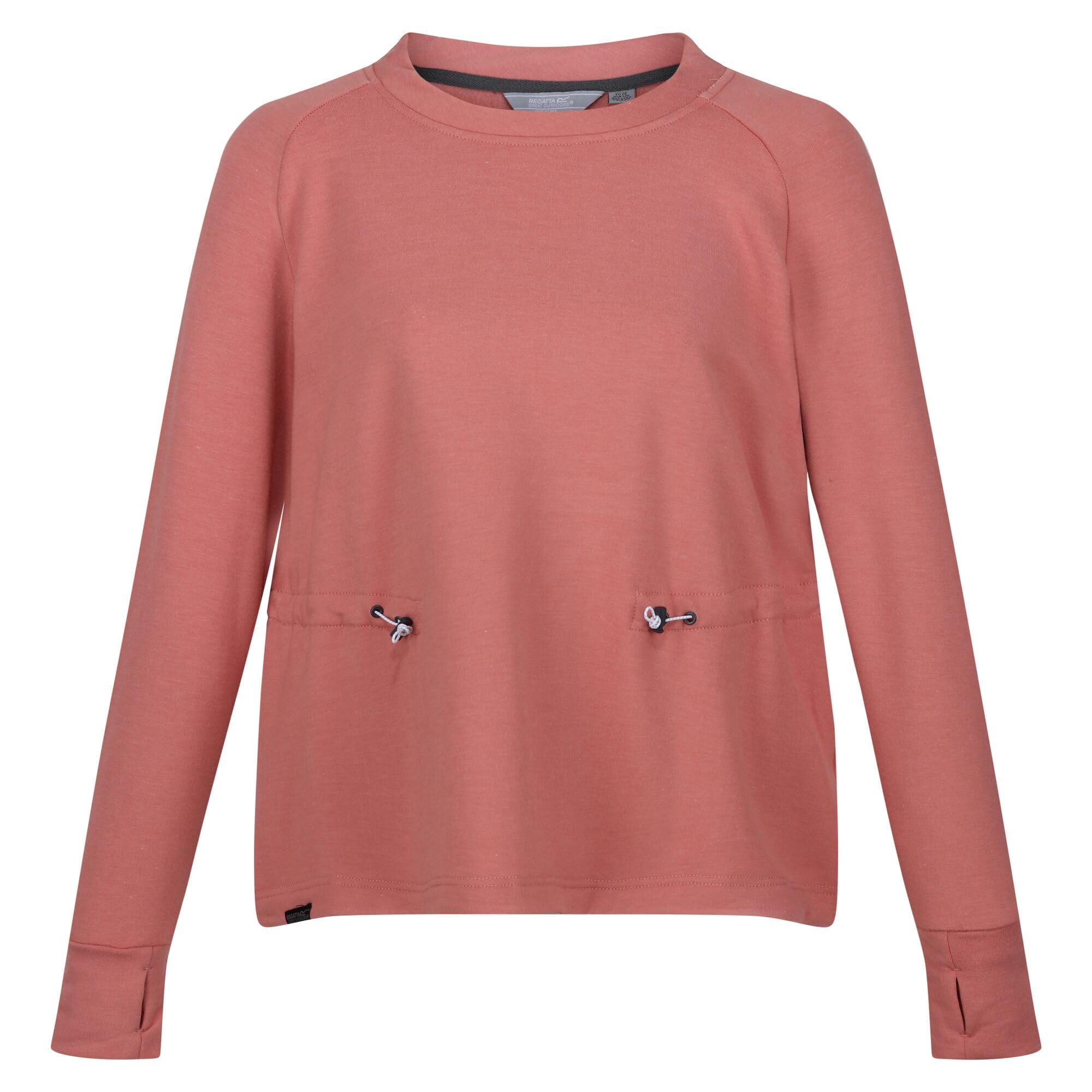 Regatta Womens/Ladies Narine Marl Sweatshirt (10 UK) (Terracotta)