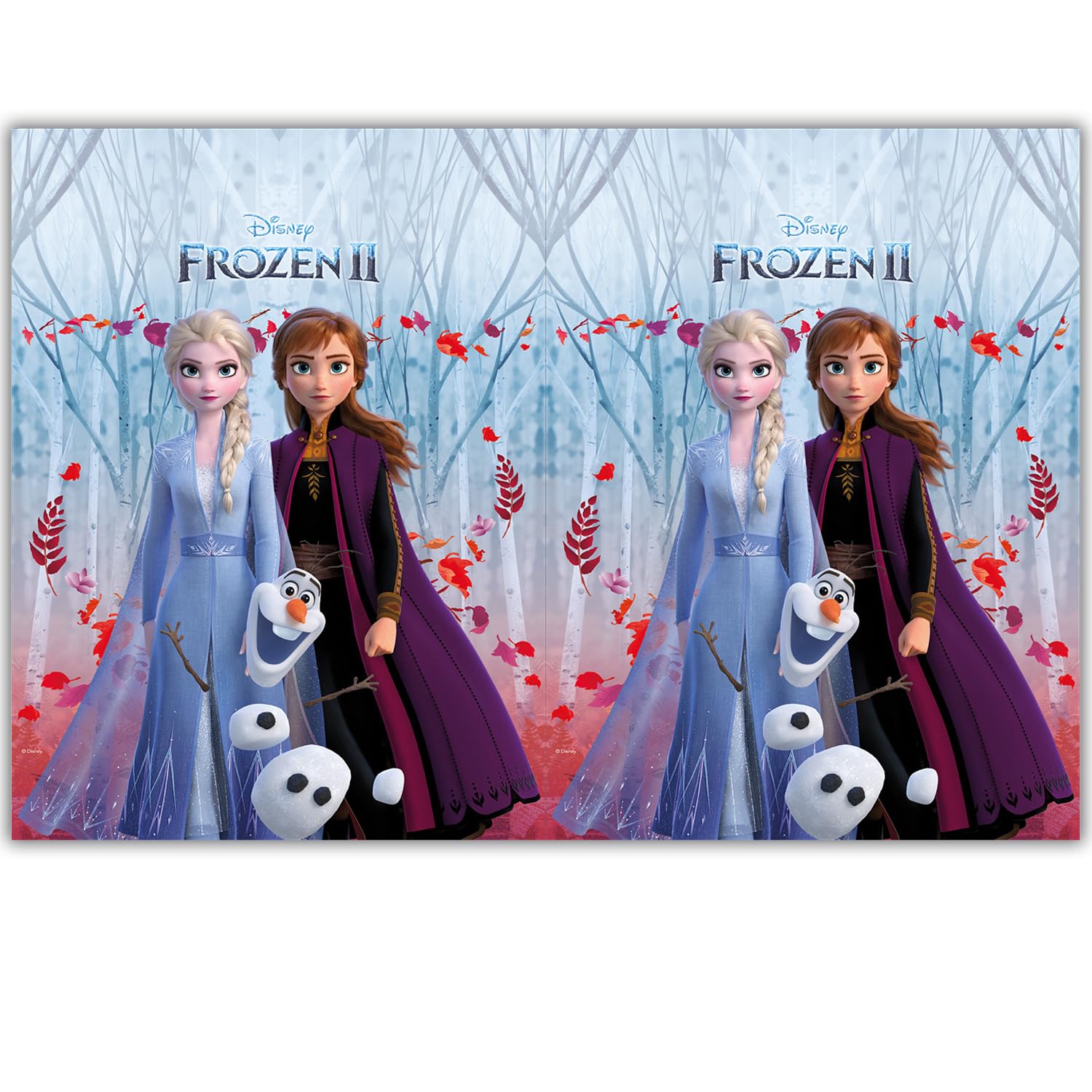 Procos 99487 Frozen 2 Plastic Party Tablecover
