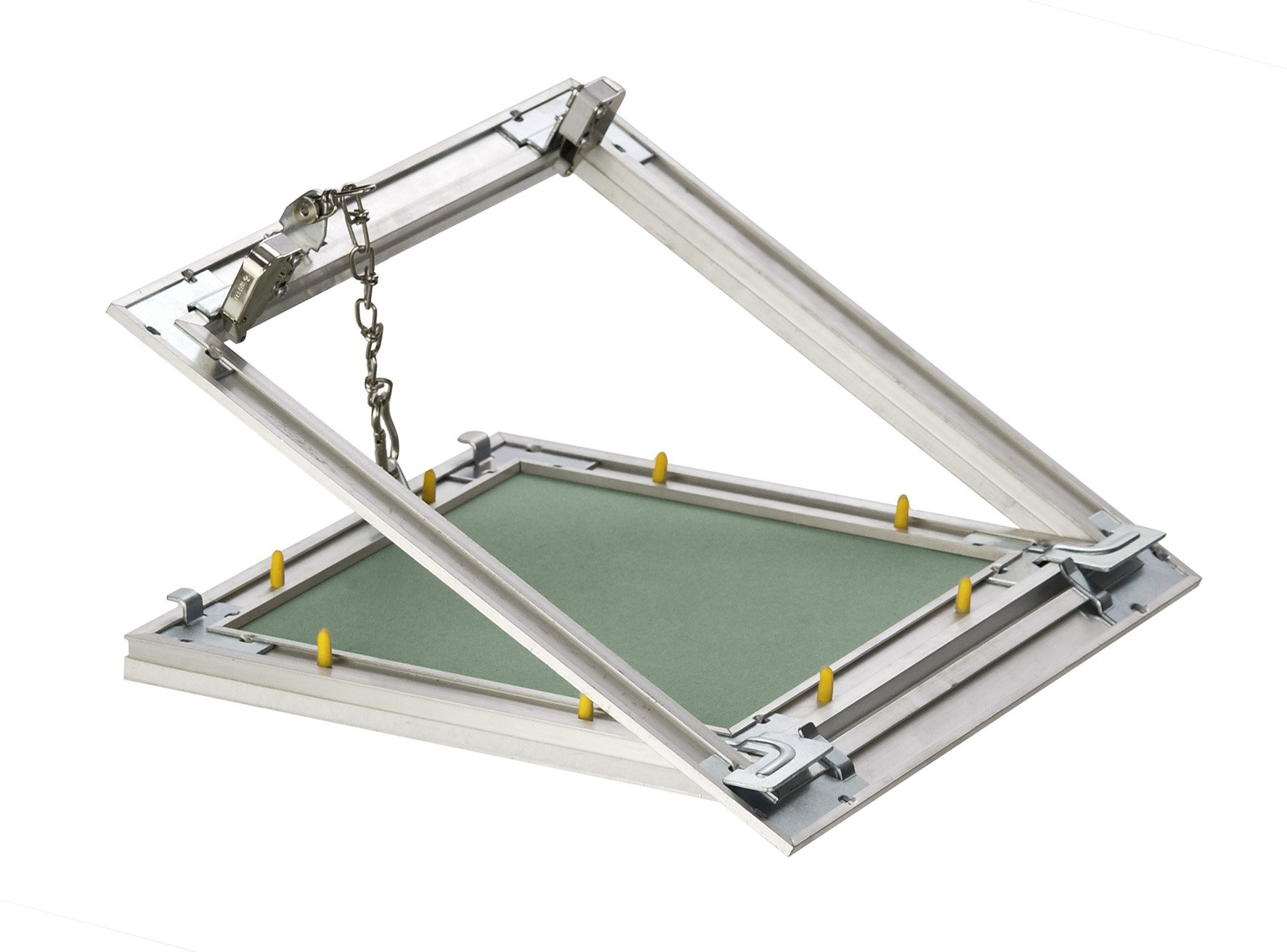 Revisionstür AluStar – 50 x 50 cm, inklusive Gipskartonplatte (12,5 GK) und Befestigungsausstattung