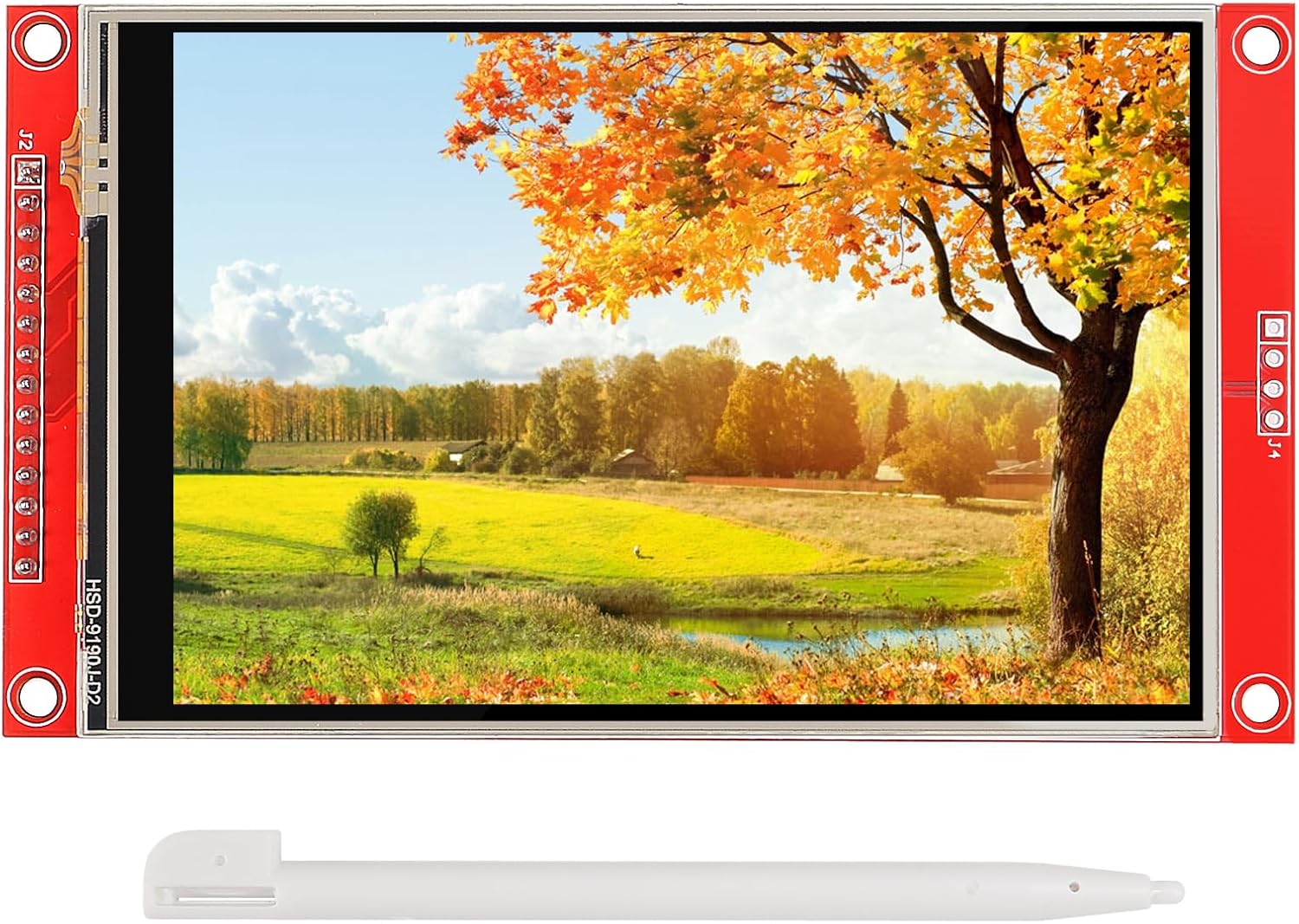 DWEII 4.0 Inch TFT LCD Display showing a landscape image