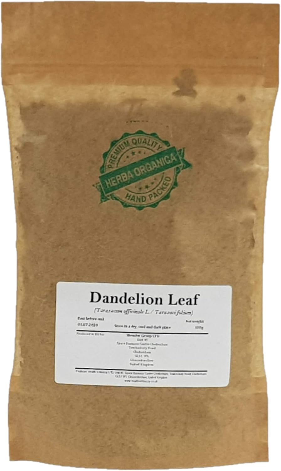 Herba Organica Dandelion Leaf - Taraxacum Officinale L - Dandelion Tea (100g)