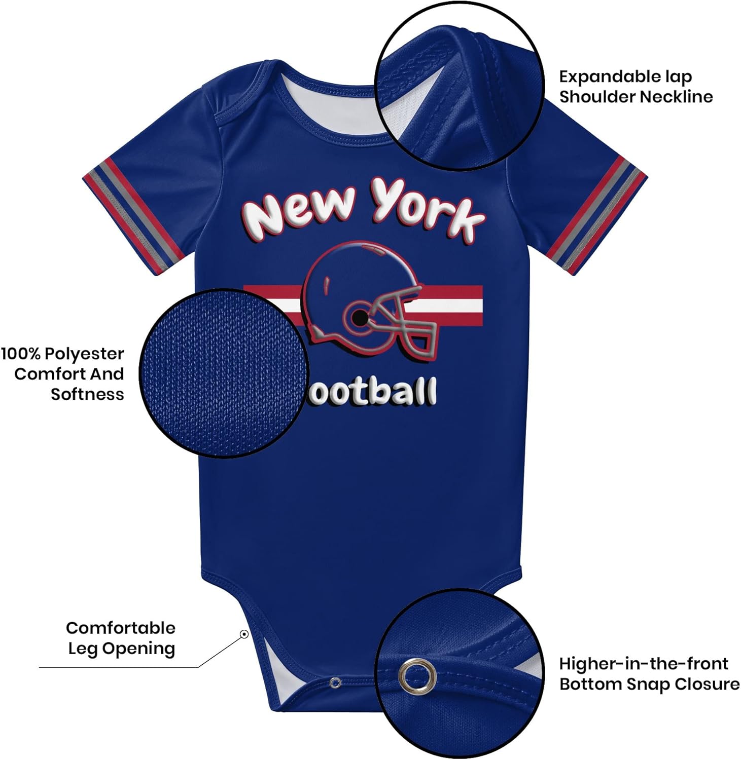 Buy Baby Clothes Onesie Personalized Custom Baby Name and AnyNumber for